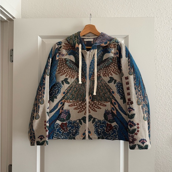 Jackets & Blazers - Women's Tapestry Hooded Jacket